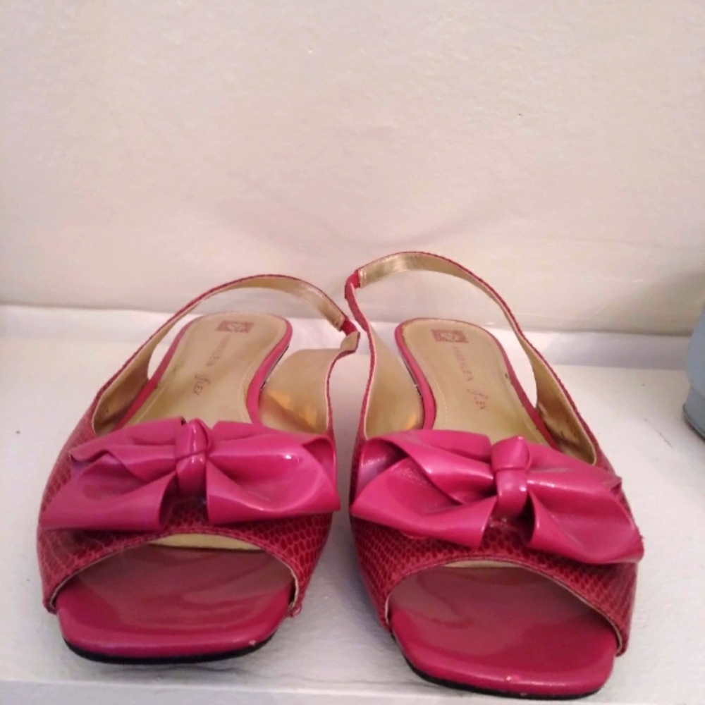 Anne Klein "iflex" Flats - Hot Pink - Size 8 1/2
